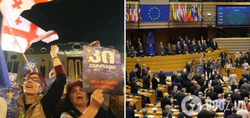“Зупинить євроінтеграцію країни”: Європарламент застеріг Грузію від ухвалення закону про “іноагентів”