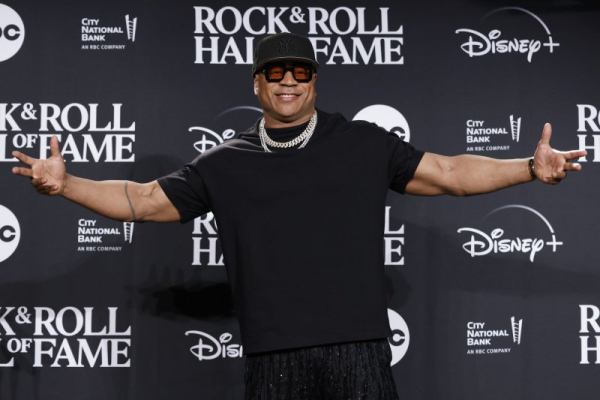 LL Cool J arrives on the red carpet at the Rock &amp Roll Hall of Fame Induction Ceremony in 2023. He is set to host the MTV VMAs Sunday. File Photo by John Angelillo/UPI