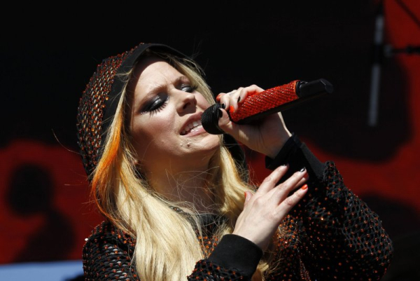 Avril Lavigne performs on stage during the iHeartRadio Music Festival Daytime Concerts at Area15 in Las Vegas on September 24, 2022. The singer turns 41 on September 27. File Photo by James Atoa/UPI