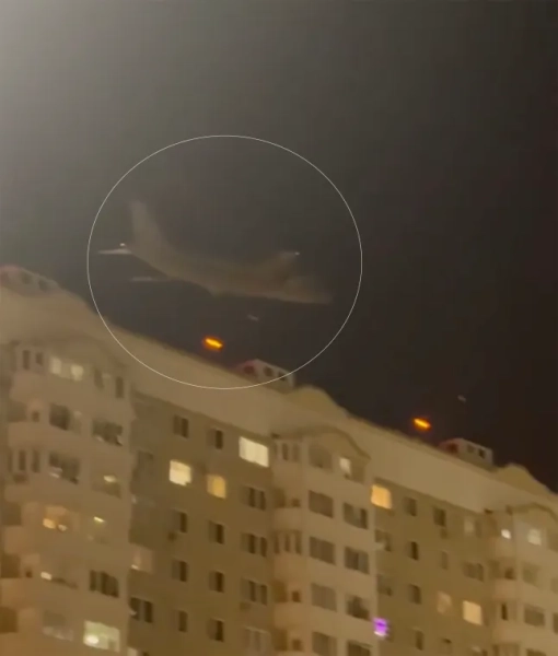 Драматичний проліт: гігантський літак Ан-124 