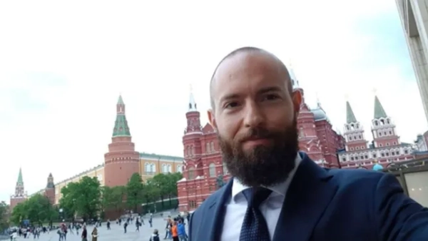 Ян Марсалек, 44 роки, австрійський бізнесмен-втікач та підозрюваний у шпигунстві на користь Росії. На фото Марсалек у Москві.