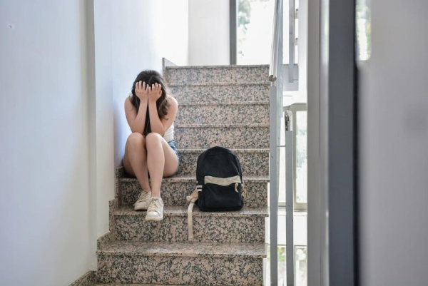 Cases of self-harm involving 6- to 12-year-olds have risen sharply, and researchers warn that common household products are often involved. Photo by Adobe Stock/HealthDay News