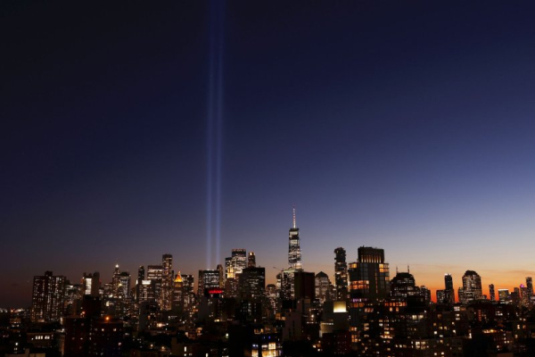 Emergency responders to the World Trade Center collapse on Sept. 11, 2001, have a nearly tripled risk of lung cancer, researchers wrote in a new study. File Photo by John Angelillo/UPI