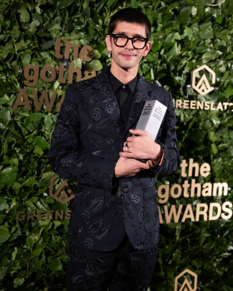 Ben Whishaw presents his award at the 2022 Gotham Awards at Cipriani Wall Street in New York City on November 28, 2022. The actor turns 45 on October 14. File Photo by Gabriele Holtermann/UPI
