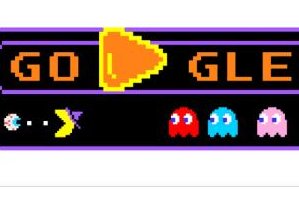 Четверговий дудл Google святкує Хелловін та 45 років «Pac-Man». Зображення надано Google. Thursday's Google doodle celebrates Halloween and 45 years of