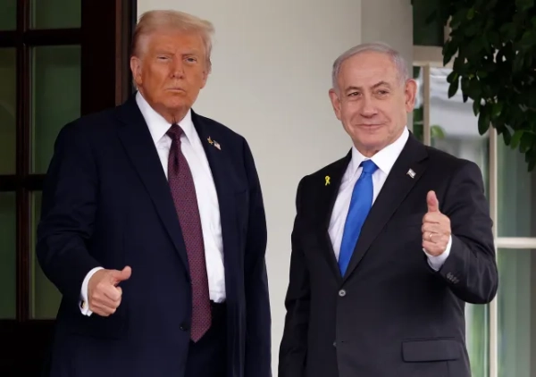 Біньямін Нетаньягу, президент Ізраїлю, зустрівся з Трампом у Білому домі