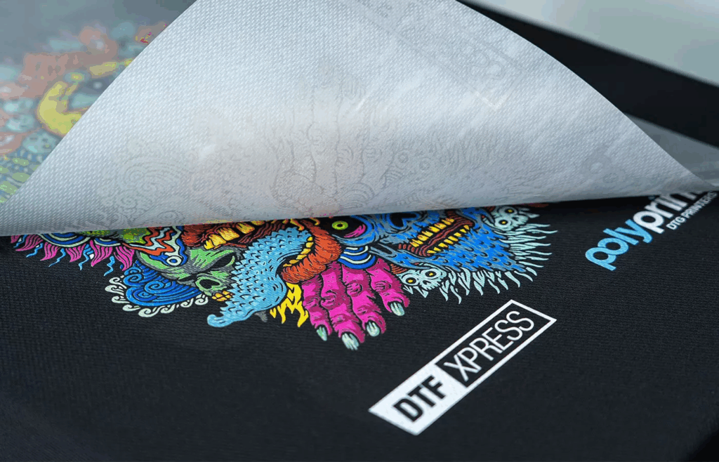 DTF печать на одежде