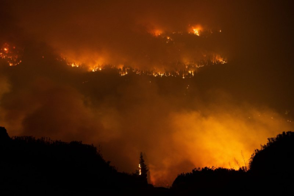 A large study by researchers from the University of Washington found that pregnant people exposed to wildfire smoke were more likely to deliver early. File Photo by Peter DaSilva/UPI