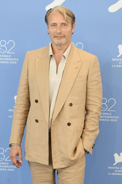 Mads Mikkelsen attends a photo call for 