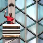 Скелеальпініст піднявся на найвищу будівлю Тайваню всього за 90 хвилин