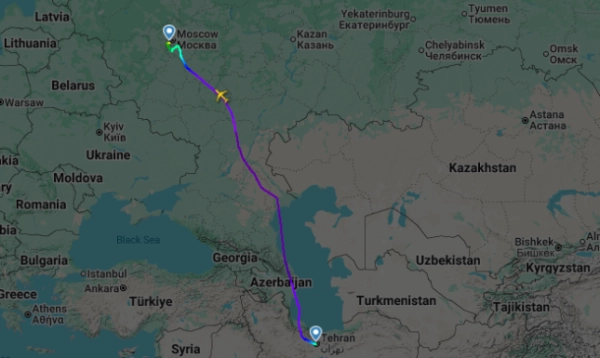 Загадка після посадки іранського «VIP-літака» в Москві напередодні чуток…