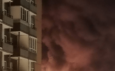 Головна 86 Псковщина: нафтобаза у вогні після удару безпілотників — кадри