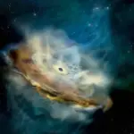 Величезна чорна діра з часів юного Всесвіту спантеличила науковців.