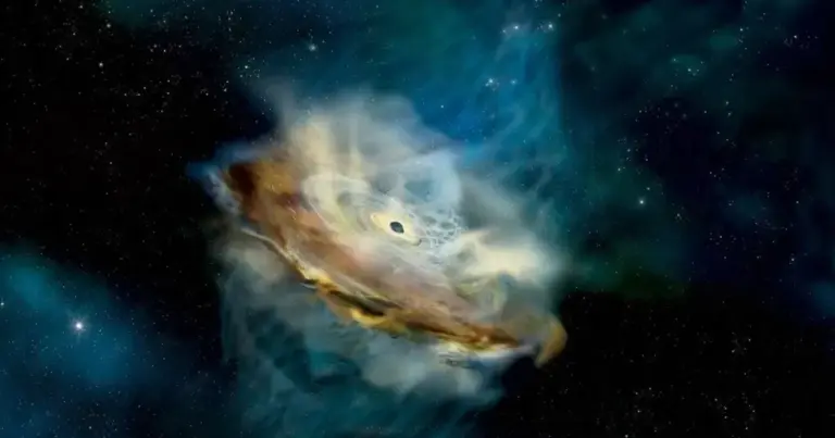 Величезна чорна діра з часів юного Всесвіту спантеличила науковців. 6