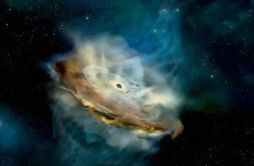 Величезна чорна діра з часів юного Всесвіту спантеличила науковців.