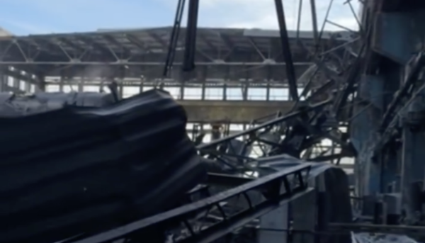 ДТЕК оприлюднив кадри руйнувань на ТЕС після обстрілу. 3