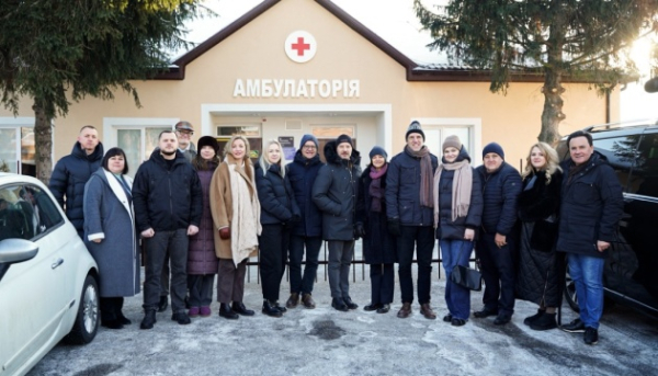 На Київщині, в Богданівці, відбудовано лікарню, пошкоджену окупантами.