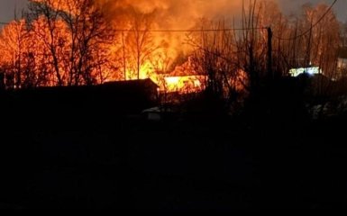 Білгород: палає після удару безпілотників – кадри