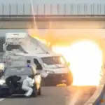 Озброєні грабіжники підірвали броньований фургон під час рейду в стилі&hellip;