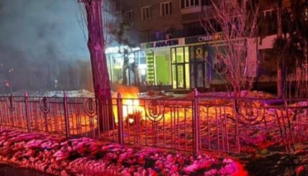 Київ під комбінованим ударом: лівобережжя постраждало, три місця ушкоджені, двоє травмованих.