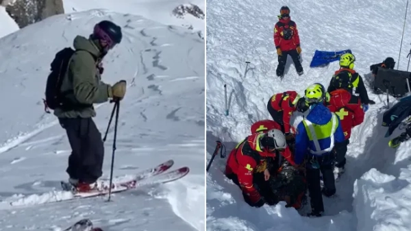 Головна 67 23-річного британського лижника змила величезна лавина у Французьких Альпах