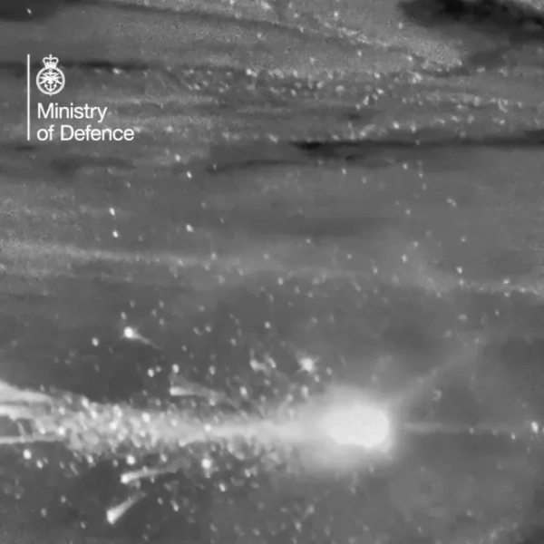 Британський винищувач збив безпілотник, вперше збивши його під час війни в Ірані 5