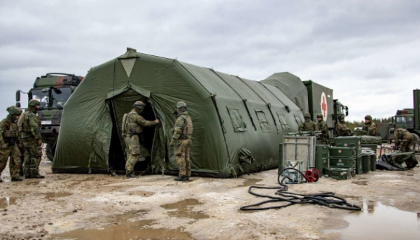 Німеччина організовує наймасштабніші за останні роки медичні тренування армії. 3