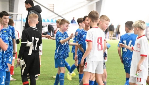 Головна 49 Київські динамівці (U11) тріумфували на Кубку Лобановського.