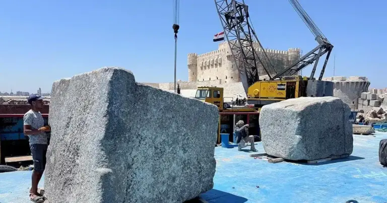 Диво світу відроджується: величезні уламки Александрійського світла витягнуто з глибин. 6