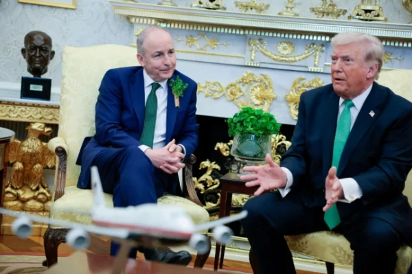 Обличчя прем'єр-міністра Ірландії – це картинка, поки Трамп говорить про вітряки 13