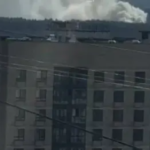 Головна 50 Московське вище військове училище у вогні — відеокадри