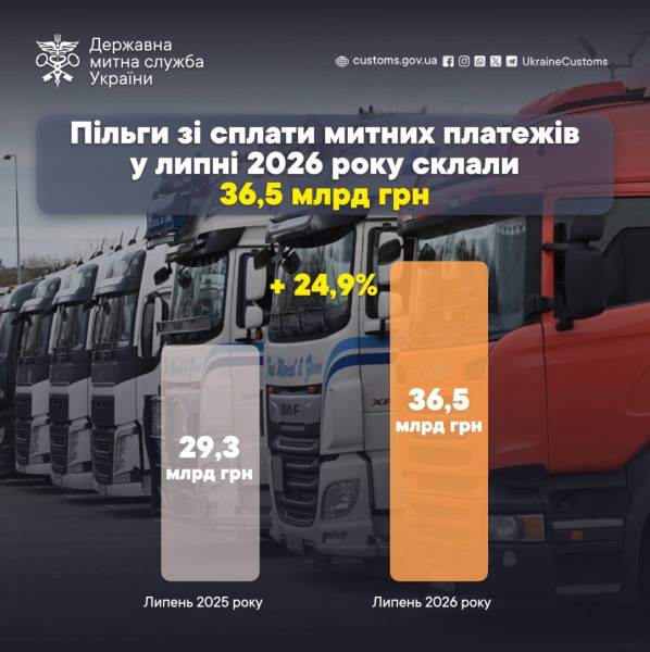 Імпортери в липні скористалися митними пільгами на 36,5 мільярда гривень: які категорії товарів отримали найбільші переваги 4