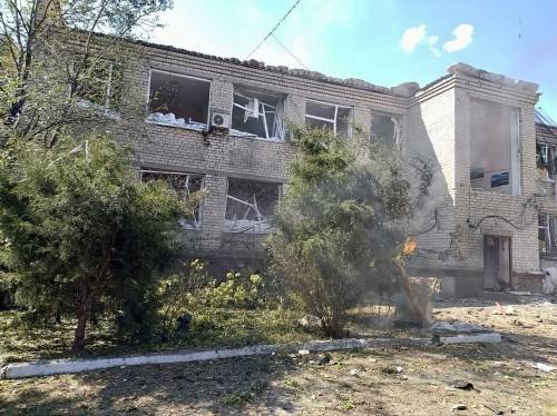 Головна 82 Російський обстріл завдав шкоди редакції єдиного друкованого ЗМІ на Херсонщині