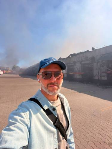 Російський дрон атакував склади, де зберігалися книги від багатьох видавництв та книгарень. 7