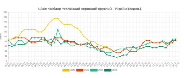 Українські тепличні томати коштують на чверть менше, ніж минулого року. 4 Українські тепличні томати коштують на чверть менше, ніж минулого року. 4