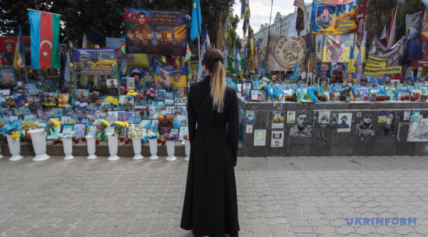 На Софійській площі в Києві пройшли святкові заходи з нагоди Дня Незалежності. 21