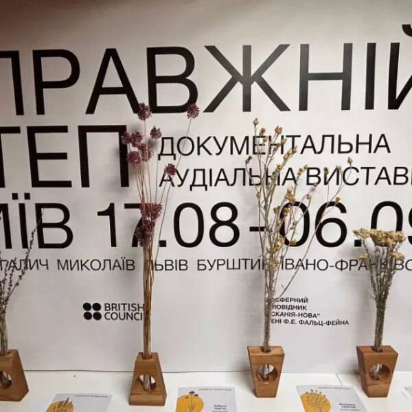 20 хвилин у справжньому степу: у Києві триває незвичайна інклюзивна виставка