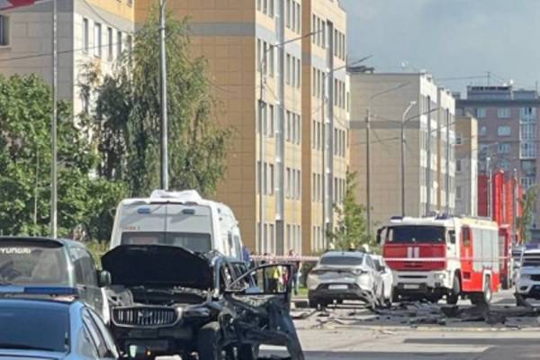 Підполковник армії РФ загинув під час вибуху авто в Санкт-Петербурзі