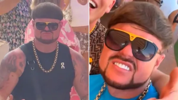 Знімки екрана гри Ibiza Final Boss з відео в соціальних мережах.