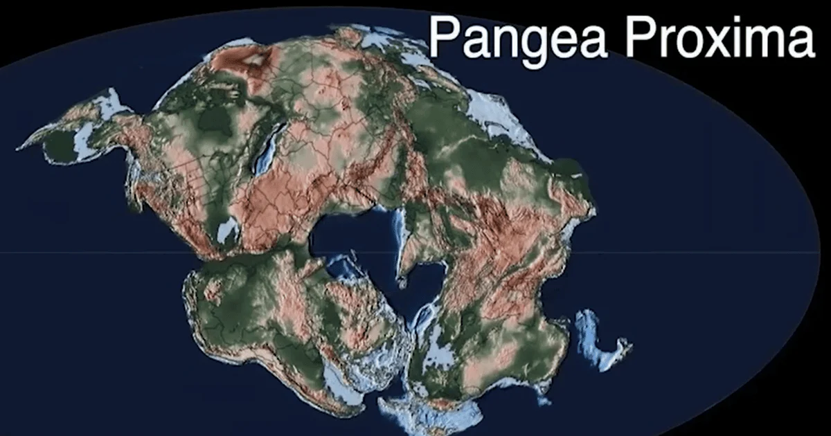 Сценарій утворення суперконтиненту Пангея Проксіма