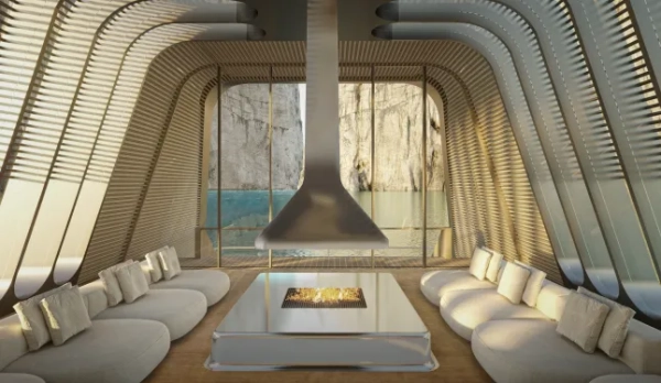 Всередині 122-метрової суперяхти з плавучим лаунжем та вертолітним майданчиком 11