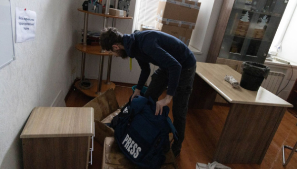 У Києві через прорив труб залило офіс Інституту масової інформації