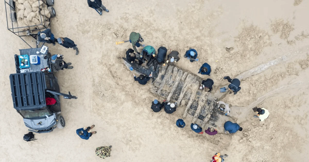 Частина корабля XVII століття