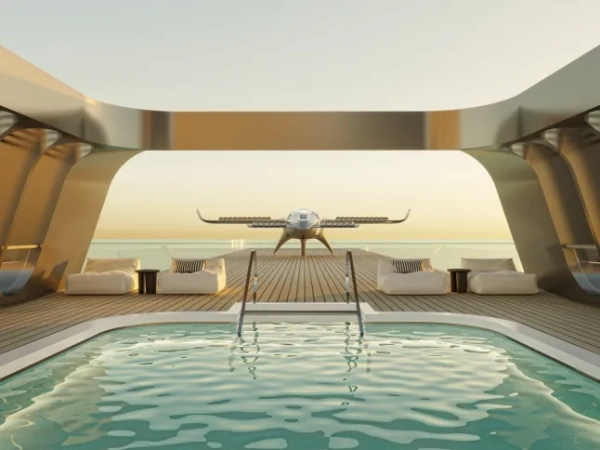 Всередині 122-метрової суперяхти з плавучим лаунжем та вертолітним майданчиком 17