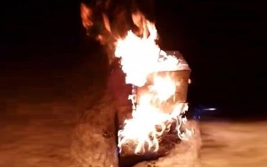 "АТЕШ" влаштував сміливий саботаж на коліях біля Брянська — відеодоказ 2