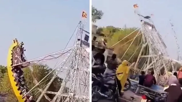 Інший атракціон на ярмарковій площі, заповнений школярами, обвалився, внаслідок чого постраждали 14 осіб. 2